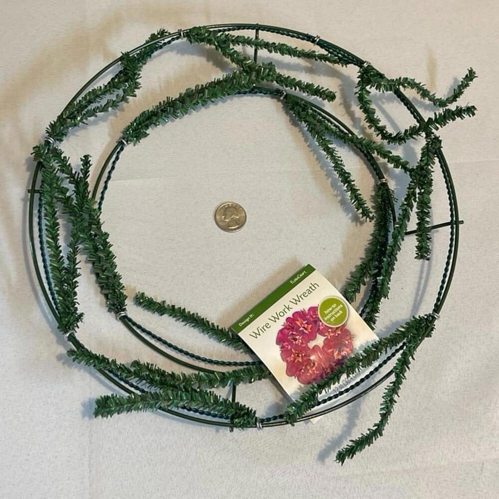 New - Wire Works Wreath